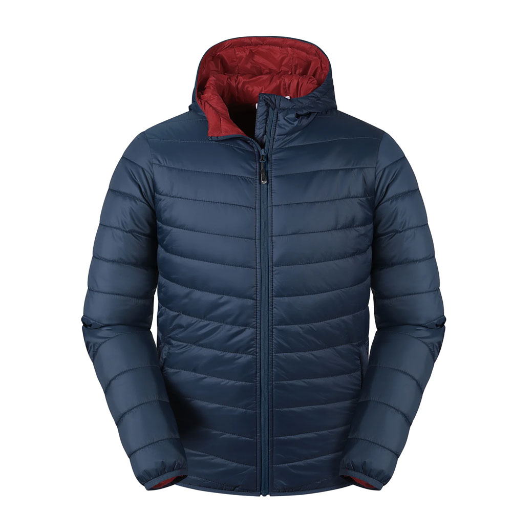 Men's Lightweight Packable Insulated Puffer Winter Jacket with Hood