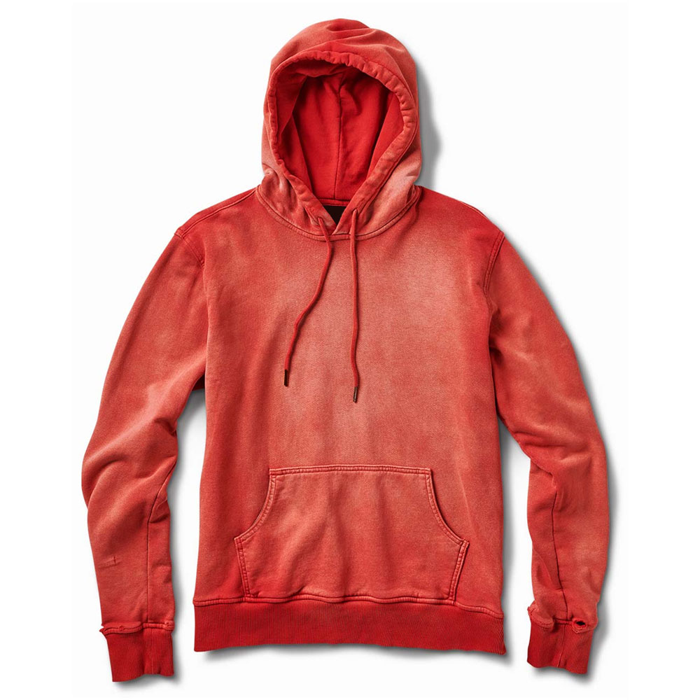 FRENCH TERRY RED SUN HOODIE