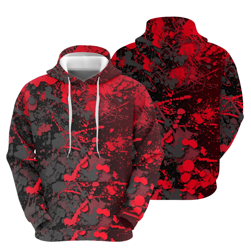 Zikoo Men's Fashion Hoodies Men's Marled Pullover Hoodie